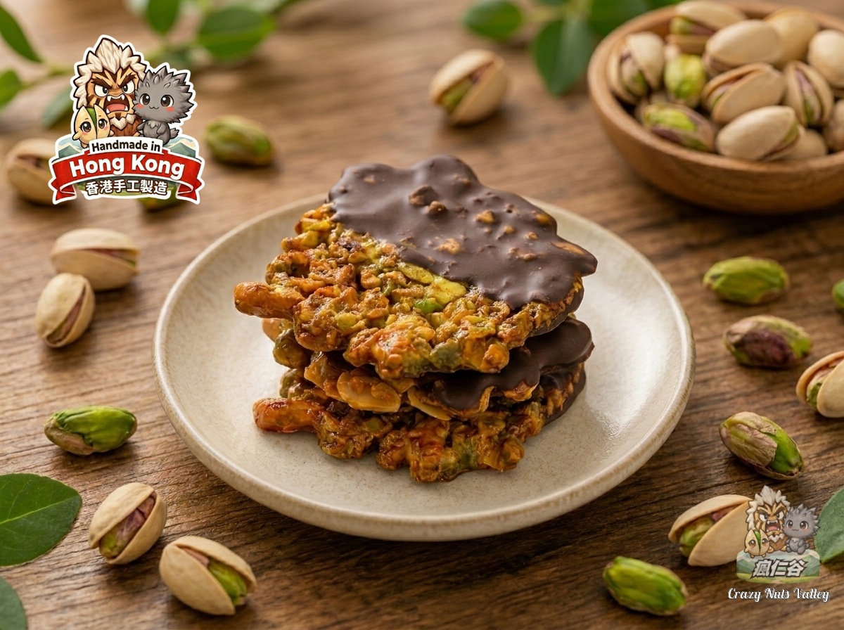 Dark Chocolate Pistachio Crisp